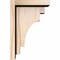 Ekena Millwork Mediterranean Smooth Corbel w/Backplate, Douglas Fir, 5 1/2"W x 8"D x 12"H COR06X08X12MED01SDF - alternate 3